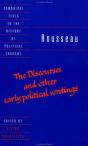Rousseau: 'The Discourses' and Other Early Political Writings