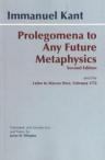 Prolegomena to Any Future Metaphysics That Will Be Able to Come Forward As Science With Kant's Lette