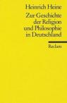 Zur Geschichte der Religion und Philosophie in Deutschland