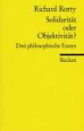 Solidarität oder Objektivität?