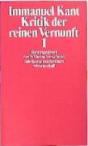 Kritik der reinen Vernunft 1. Kritik der reinen Vernunft 2. Kritik der praktischen Vernunft, Grundl