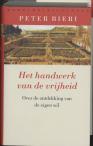 Het handwerk van de vrijheid