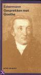 Gesprekken met Goethe