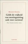 Geldt de vrijheid van meningsuiting ook voor racisten?