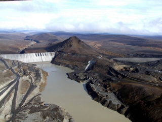 Kárahnjúkastífla og Hálslón