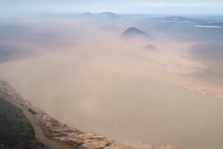 The reservoir's dust